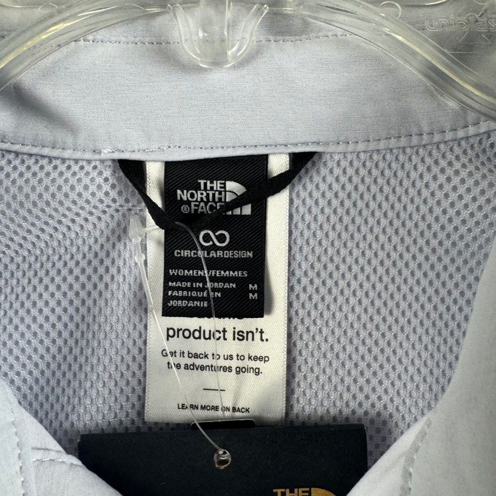 The North Face Womens Lightrange Shirt Mystic Haze Purple NF0A8B56 Medium NWT - Picture 3 of 12